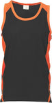 Black/Orange