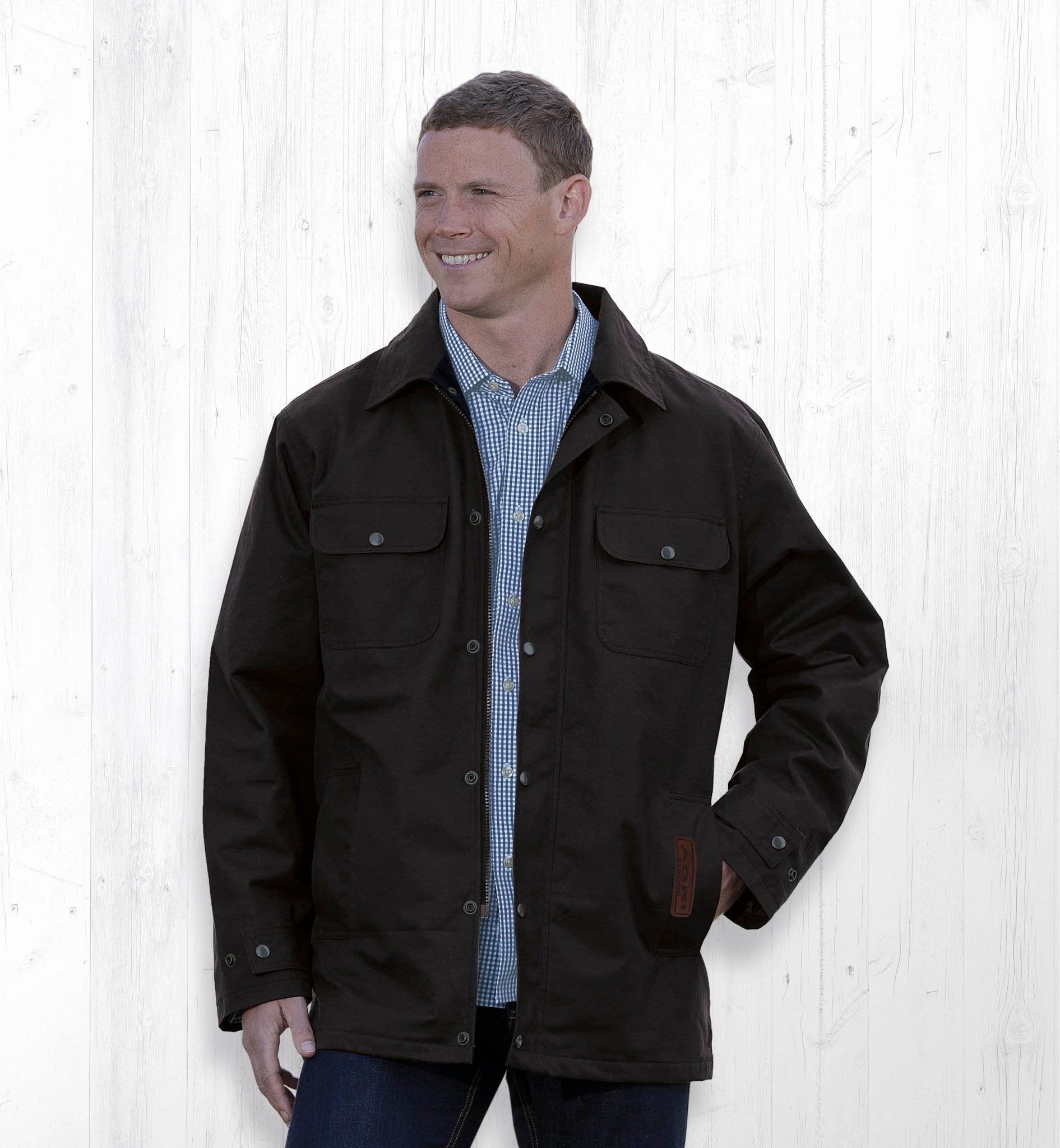 Agri Station Tundra Oilskin Jacket - kustomteamwear.com