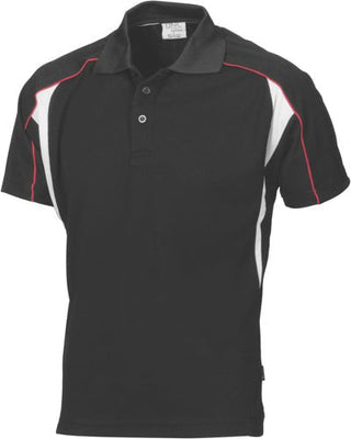 Air Flow Contrast Mesh ‚Äö√Ñ√≤N‚Äö√Ñ√¥ Piping Polo Short sleeve - kustomteamwear.com