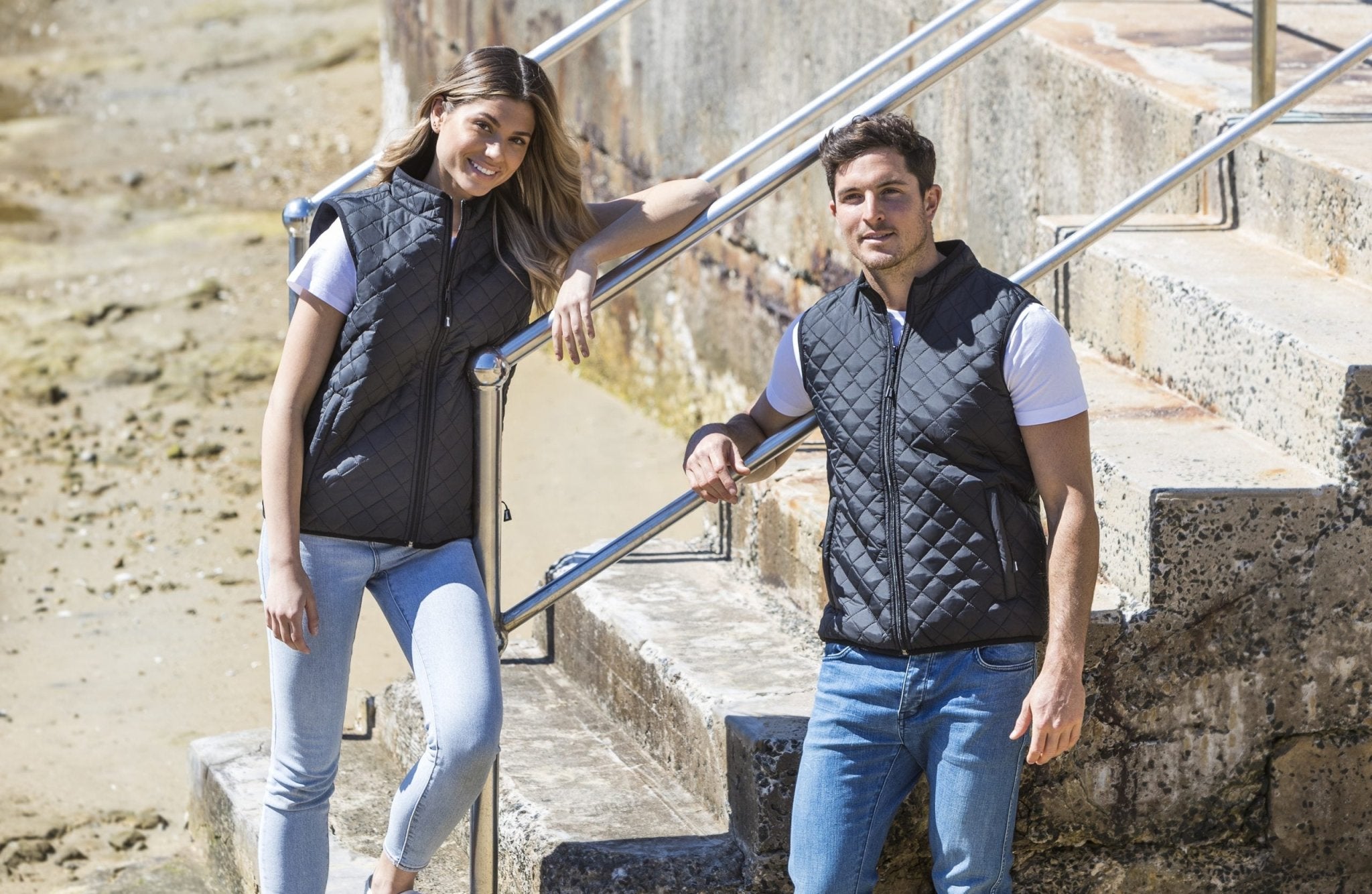 Arena Unisex Quilted Vest - kustomteamwear.com