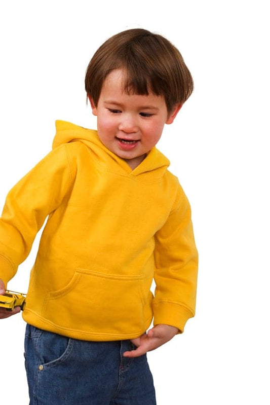 Babies Fleece Hoodie - with Kangaroo Pocket - kustomteamwear.com