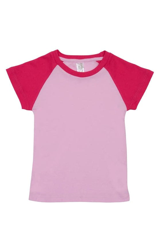 Babies Raglan Sleeve T-Shirt - kustomteamwear.com