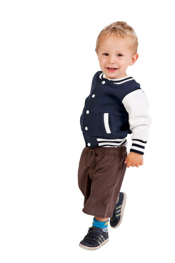 Babies Varsity Jacket - kustomteamwear.com