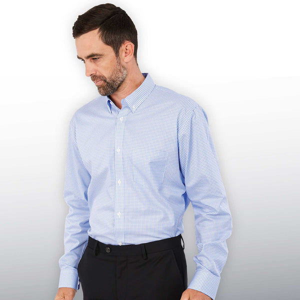 Barkers Hudson Check Shirt ‚Äö√Ñ√¨ Mens - kustomteamwear.com