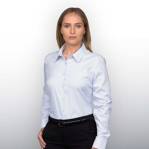 Barkers Lyndhurst Check Shirt ‚Äö√Ñ√¨ Womens - kustomteamwear.com