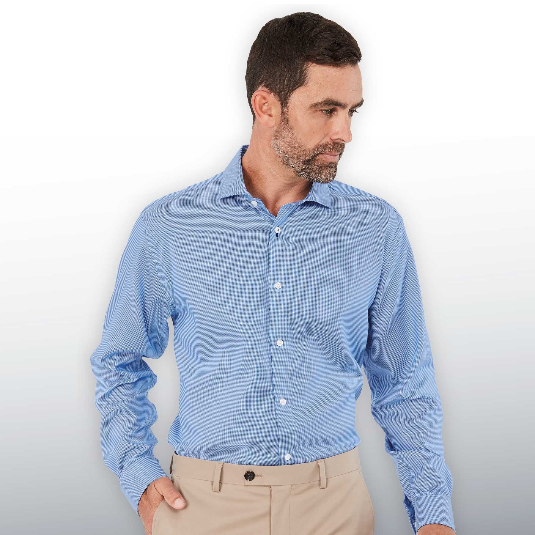 Barkers Quadrant Shirt ‚Äö√Ñ√¨ Mens - kustomteamwear.com