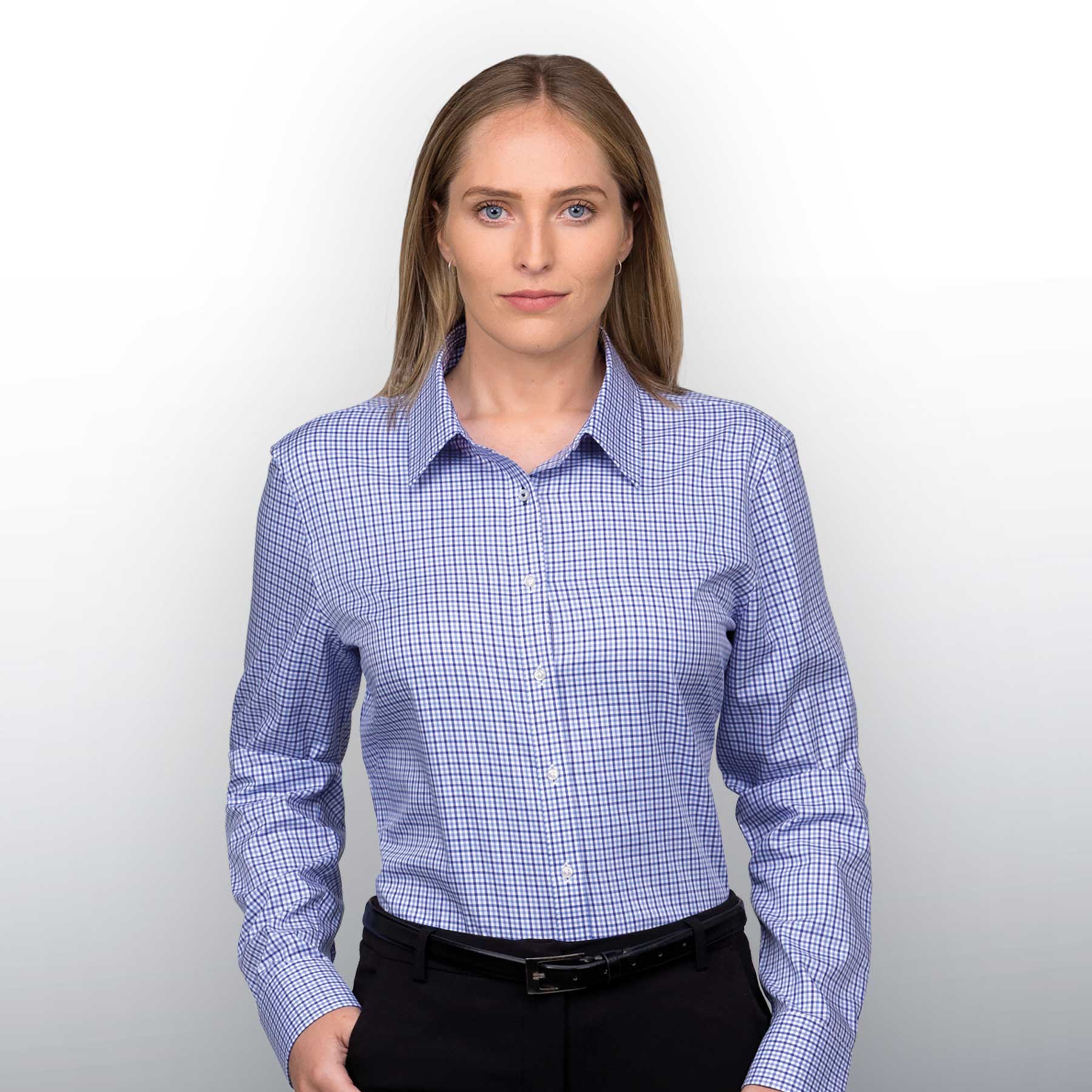 Barkers Stamford Check Shirt ‚Äö√Ñ√¨ Womens - kustomteamwear.com