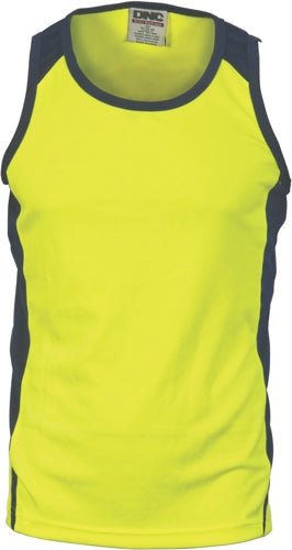 Cool Breathe Hi Vis Action Singlet
