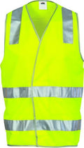 Day/Night Side Panel Safety Vest with Generic R/Tape
