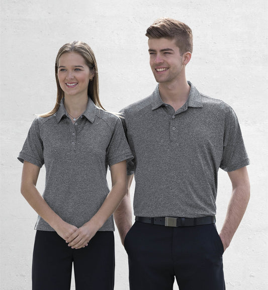 Dri Gear Melange Polo - Womens - kustomteamwear.com