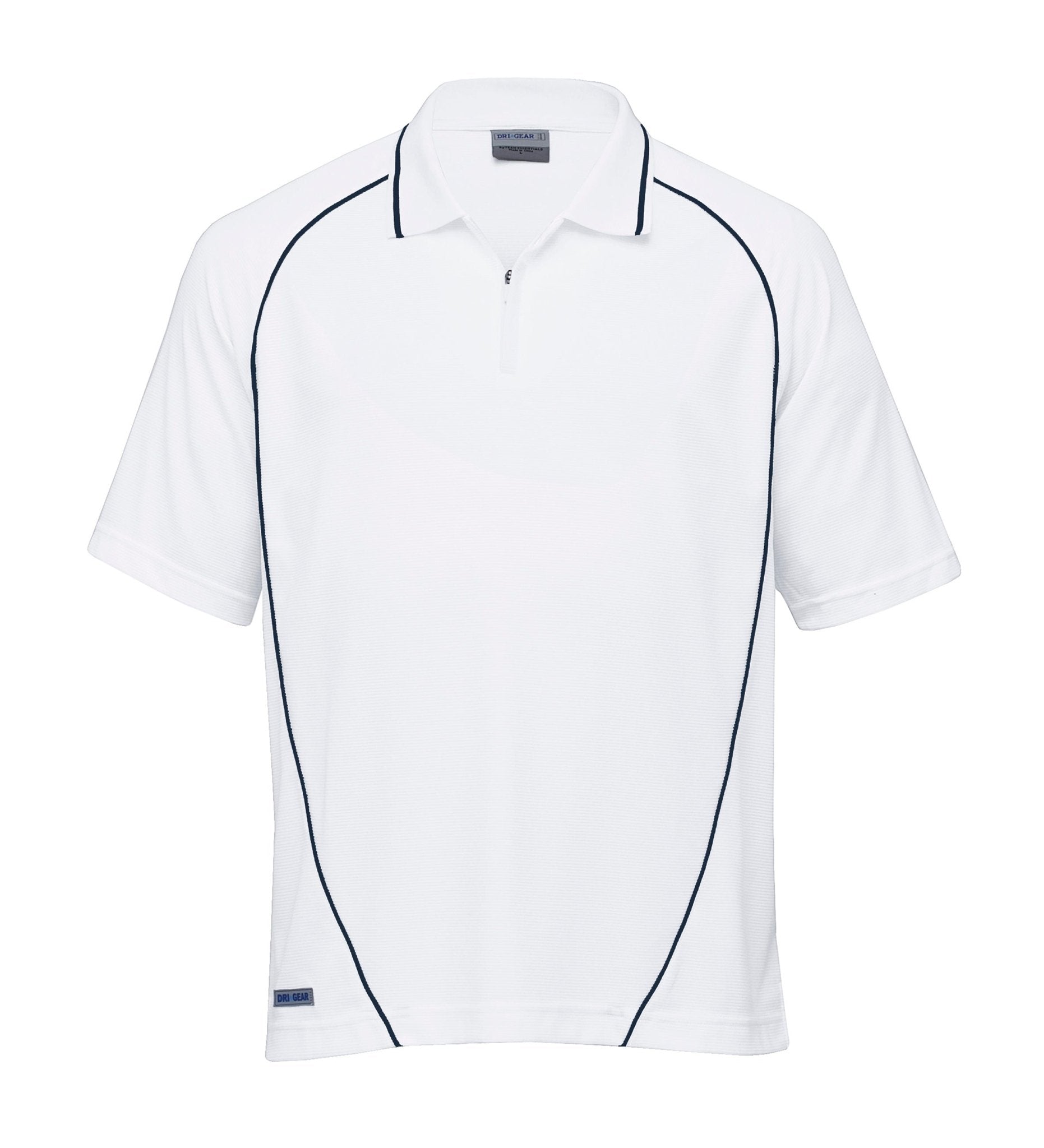 Dri Gear Piped Ottoman Instinct Polo - kustomteamwear.com