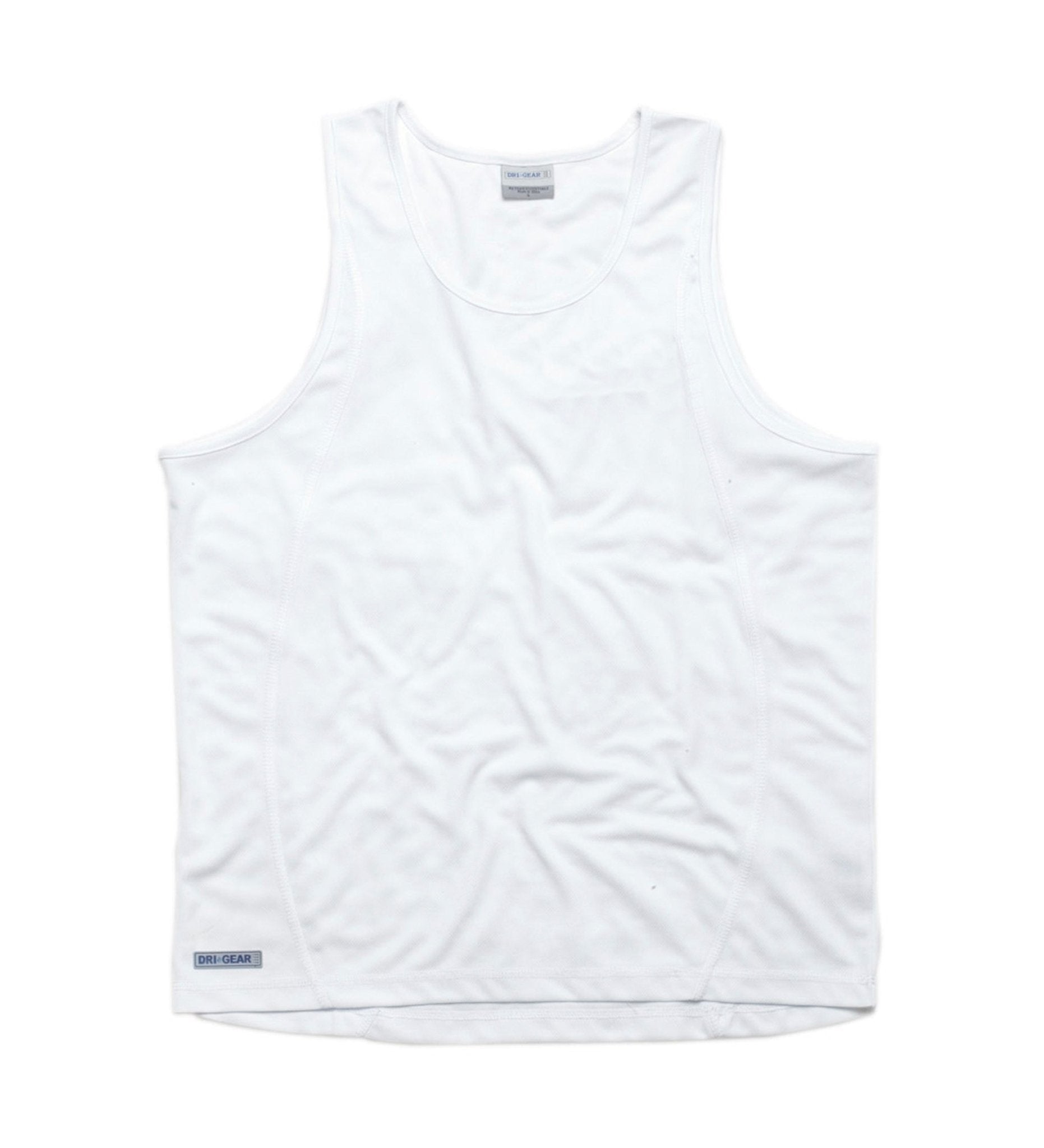 Dri Gear Plain Singlet - Mens - kustomteamwear.com