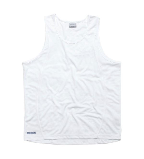 Dri Gear Plain Singlet - Mens - kustomteamwear.com