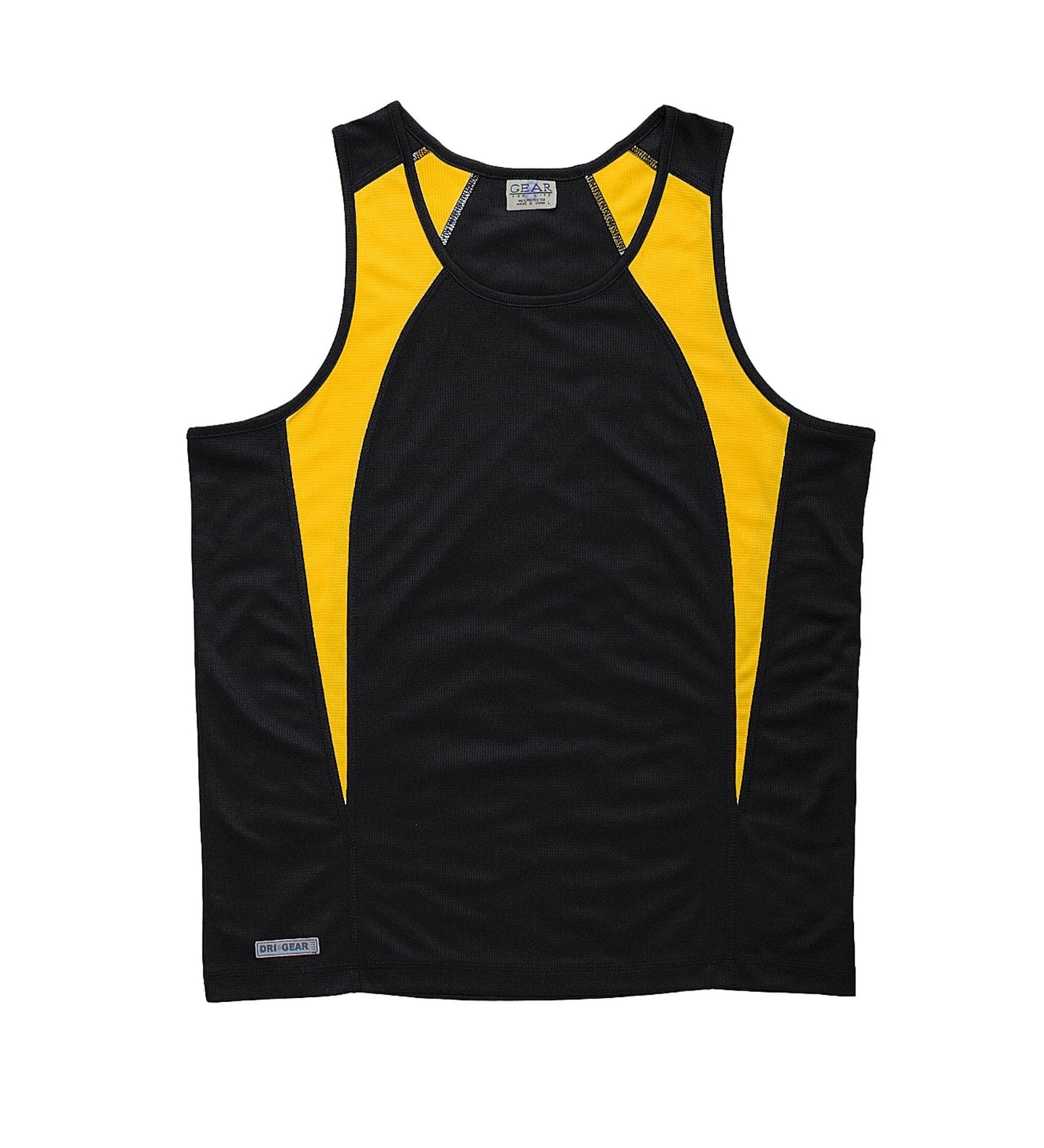 Dri Gear Spliced Zenith Singlet - Mens - kustomteamwear.com