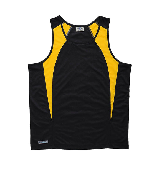 Dri Gear Spliced Zenith Singlet - Mens - kustomteamwear.com