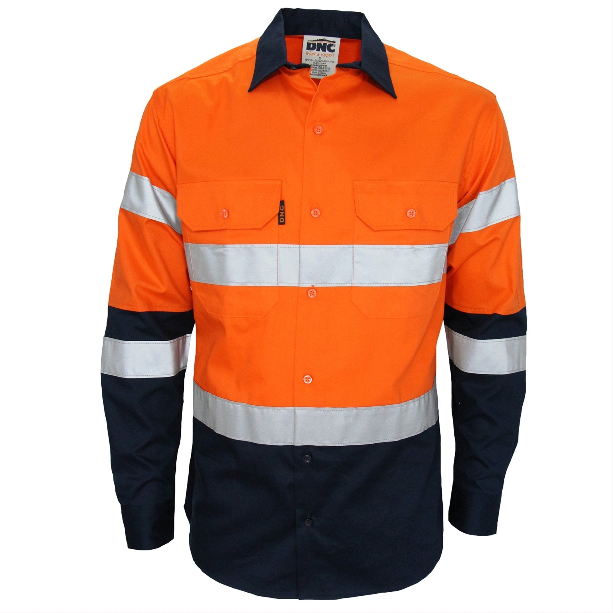 HiVis 2 Tone Biomotion taped shirt - kustomteamwear.com