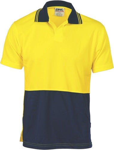 HiVis Two Tone Food Industry Polo - Short Sleeve