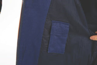 HiVis Two Tone Protect or Drill Jacket - kustomteamwear.com