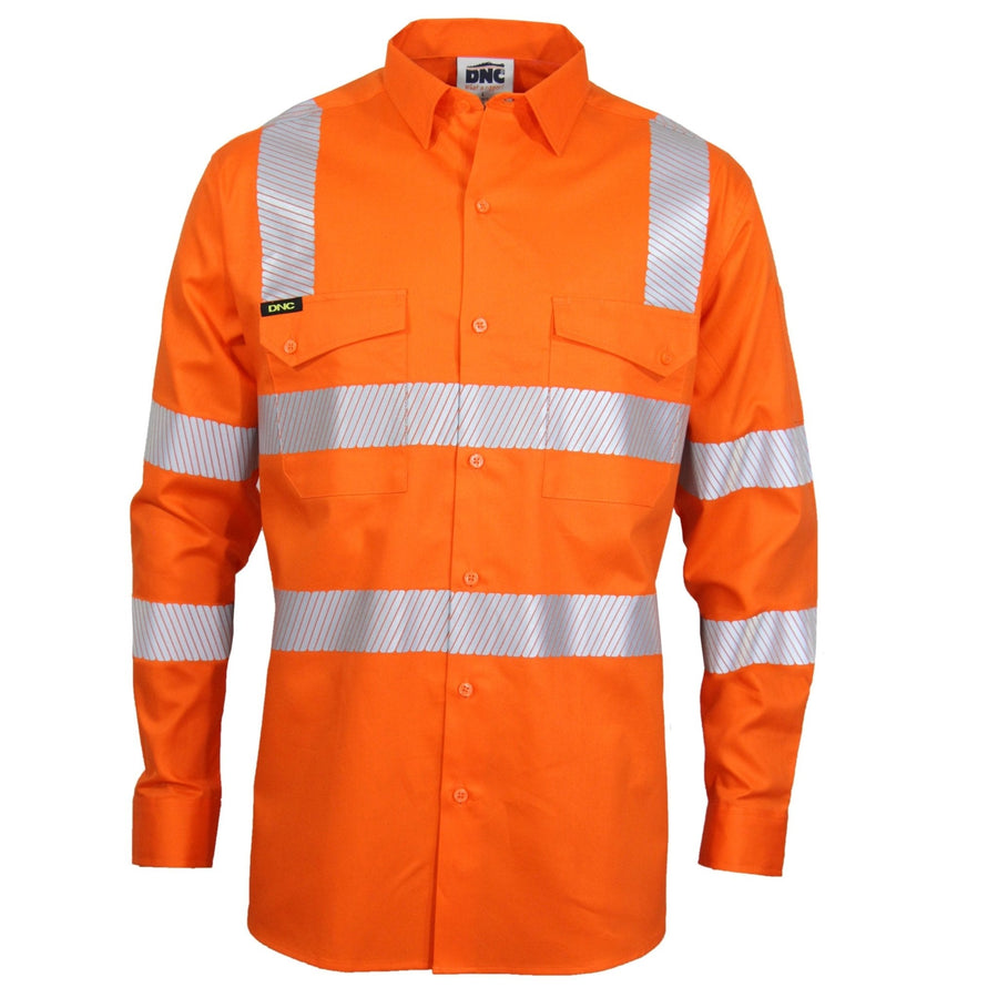 Hvs SegmentTaped VicRail Shirt - kustomteamwear.com