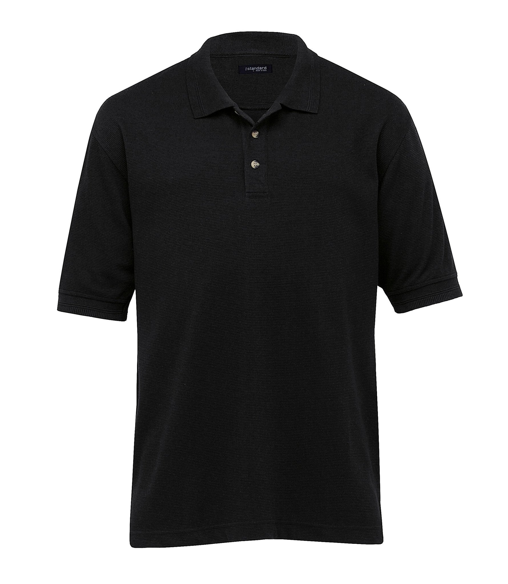 Jacquard Ottoman Balmoral Polo - Mens