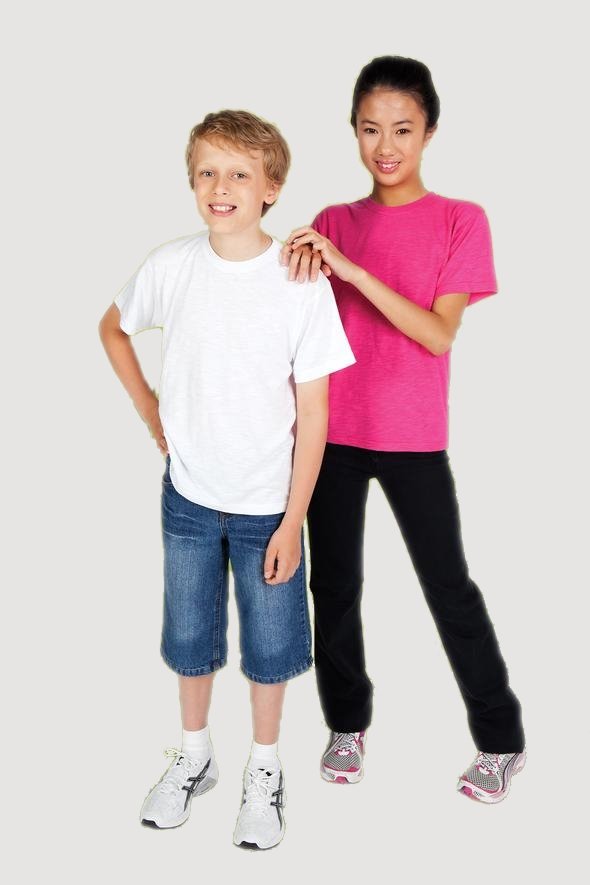 Kids Bamboo Cotton Tee - kustomteamwear.com