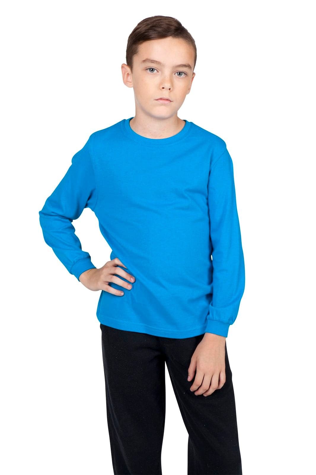 Kids Long Sleeve Tee - kustomteamwear.com