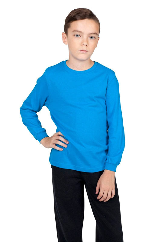 Kids Long Sleeve Tee - kustomteamwear.com