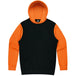 BLACK/ELECTRIC ORANGE