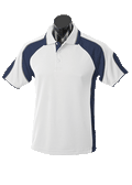 WHITE/NAVY