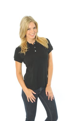 Ladies Cotton Rich New York Polo - kustomteamwear.com