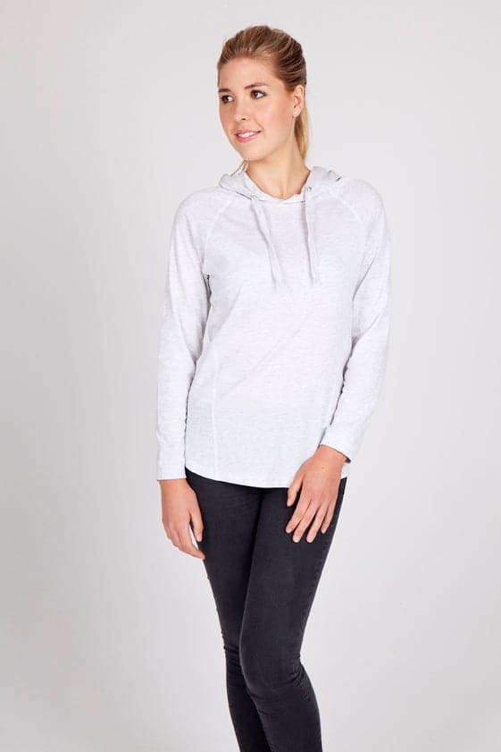 Ladies' FUSION T-shirt Hoodie - kustomteamwear.com