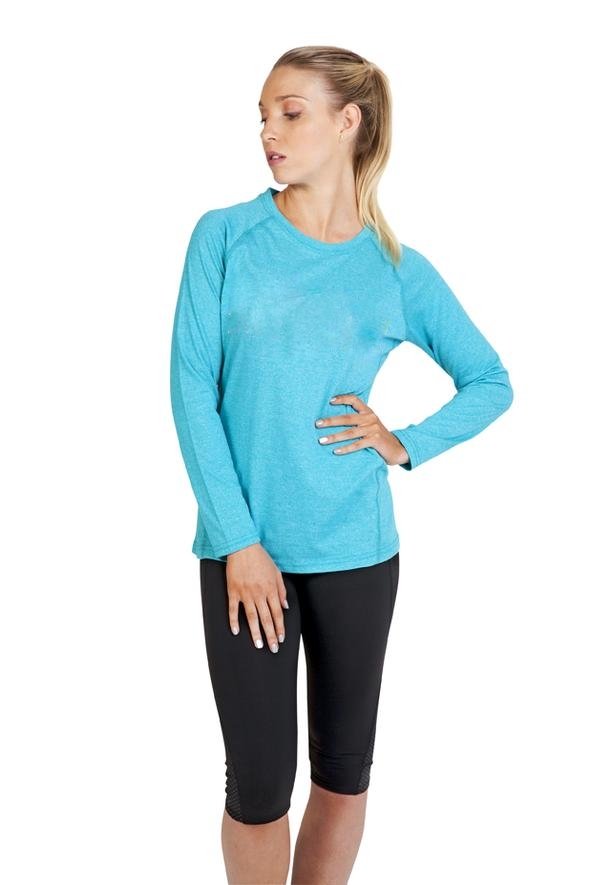 Ladies Greatness Heather Long Sleeve - kustomteamwear.com