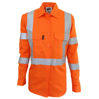 Ladies HiVis 3 way vented "X" back & Bio-motion taped shirt - kustomteamwear.com