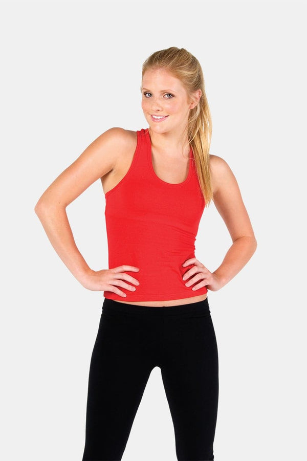 Ladies Self Brassiere Singlet - kustomteamwear.com