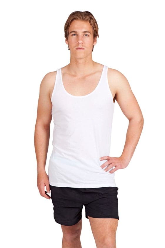 Men American Style Singlet - kustomteamwear.com