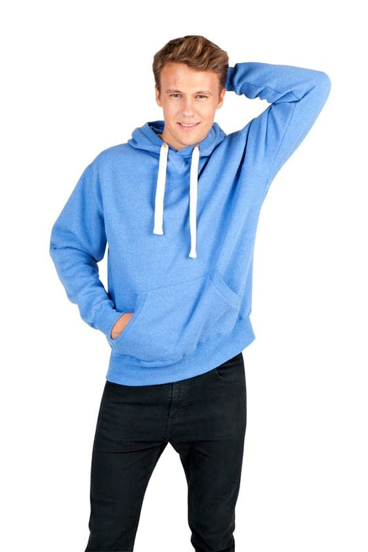 Mens Brushed Heavy Fleece Hoodie - kustomteamwear.com