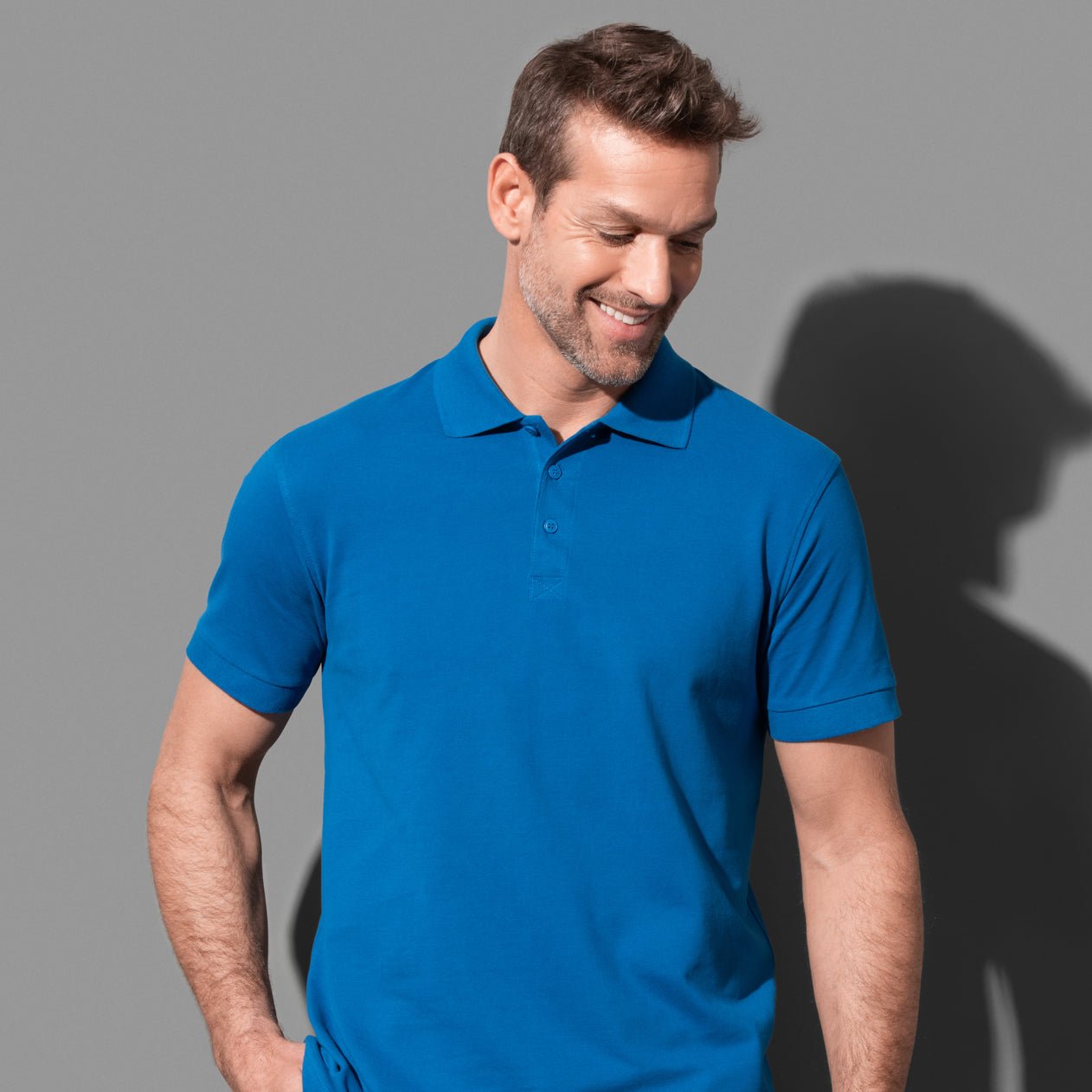 Men's Premium Cotton Polo - kustomteamwear.com