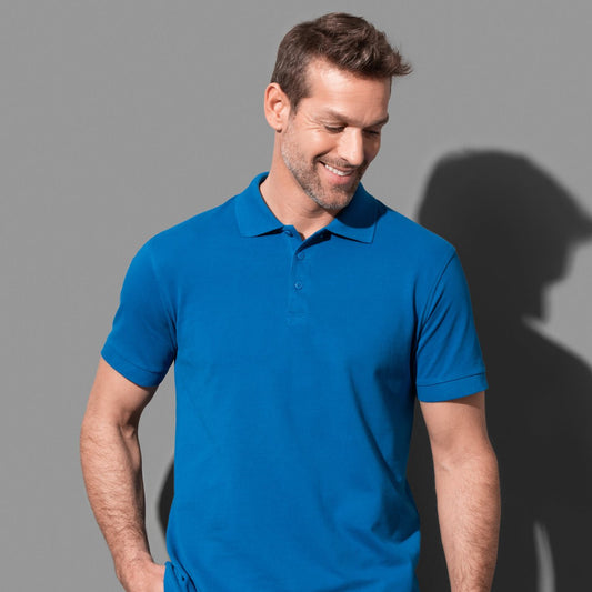 Men's Premium Cotton Polo - kustomteamwear.com