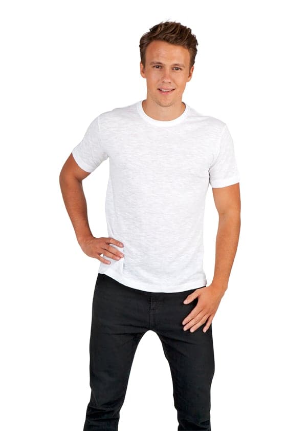 Mens Raw Cotton Wave Tees - kustomteamwear.com