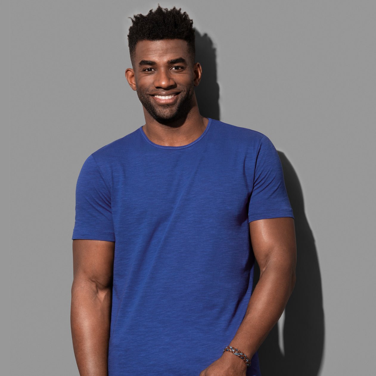 Men's Shawn Slub Crew Neck - kustomteamwear.com