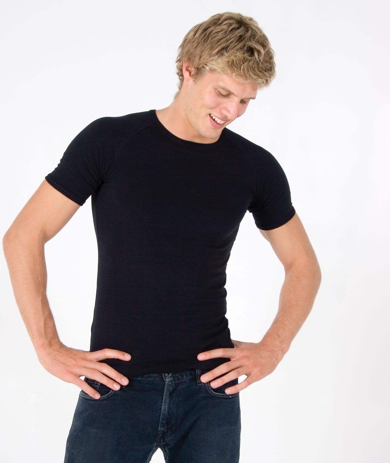 Mens spandex T-Shirt - kustomteamwear.com
