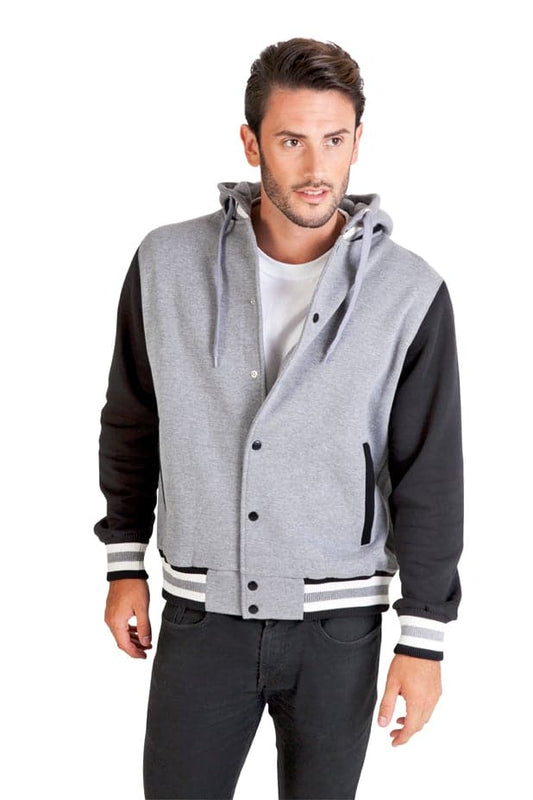Men's Varsity Jacket & Hood - kustomteamwear.com