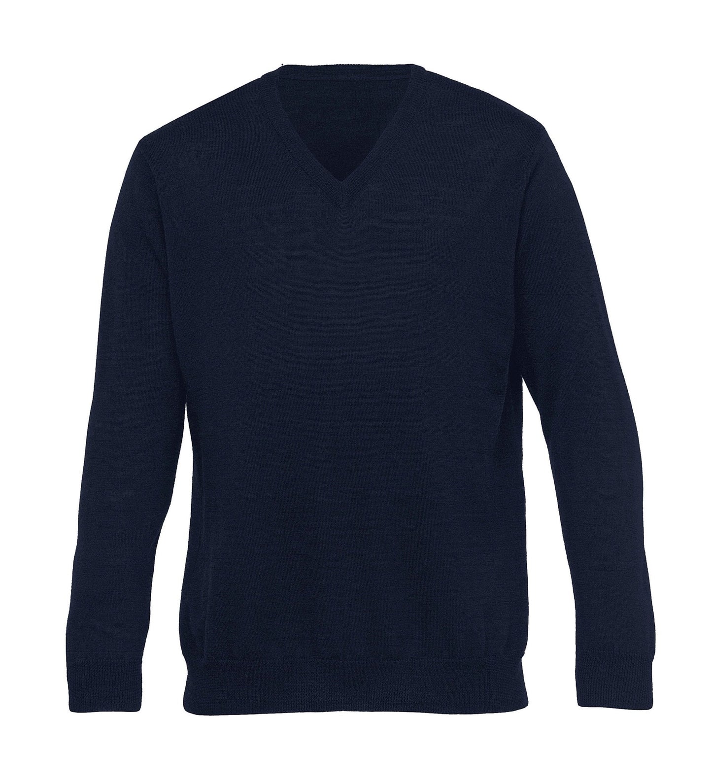 Merino Detailed Vee Pullover - Mens