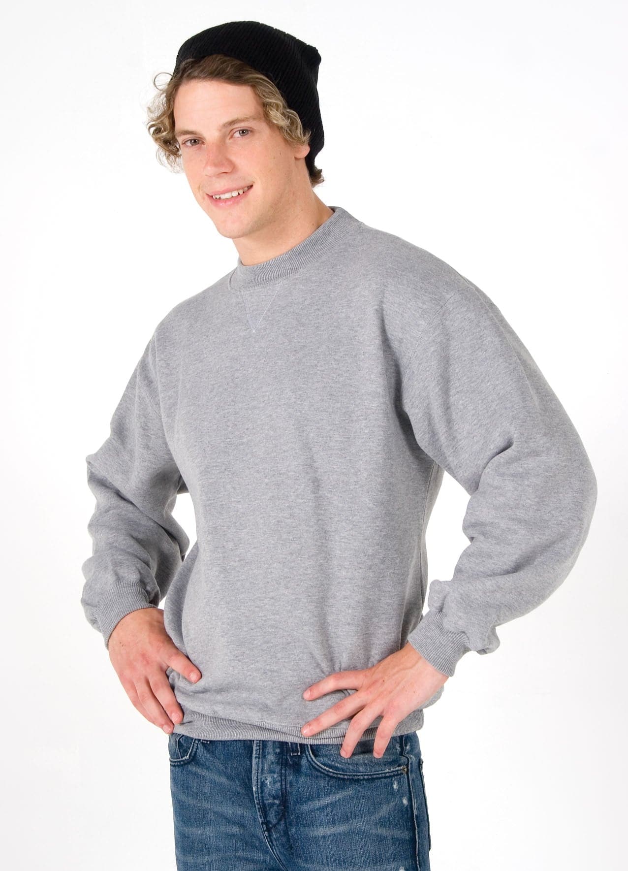 Poly cotton fleece sloppy joe - kustomteamwear.com