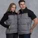Grey Melange/Black