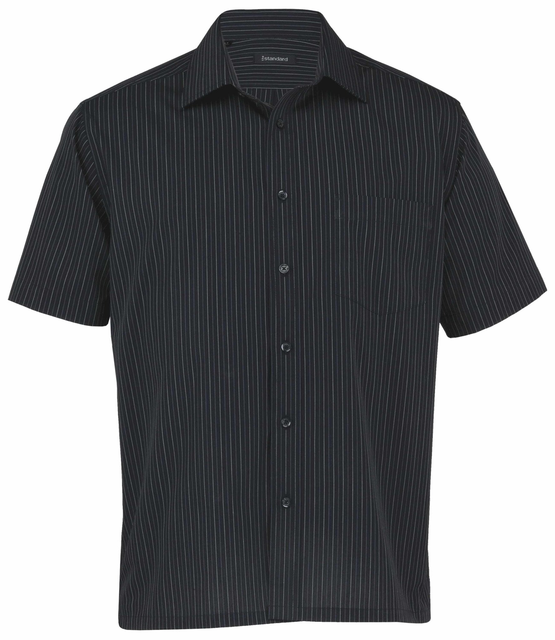 The Omega Stripe Short Sleeve Shirt - Mens