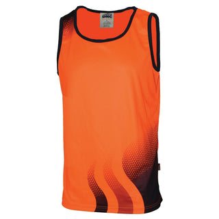 WAVE HIVIS SUBLIMATED SINGLET - kustomteamwear.com