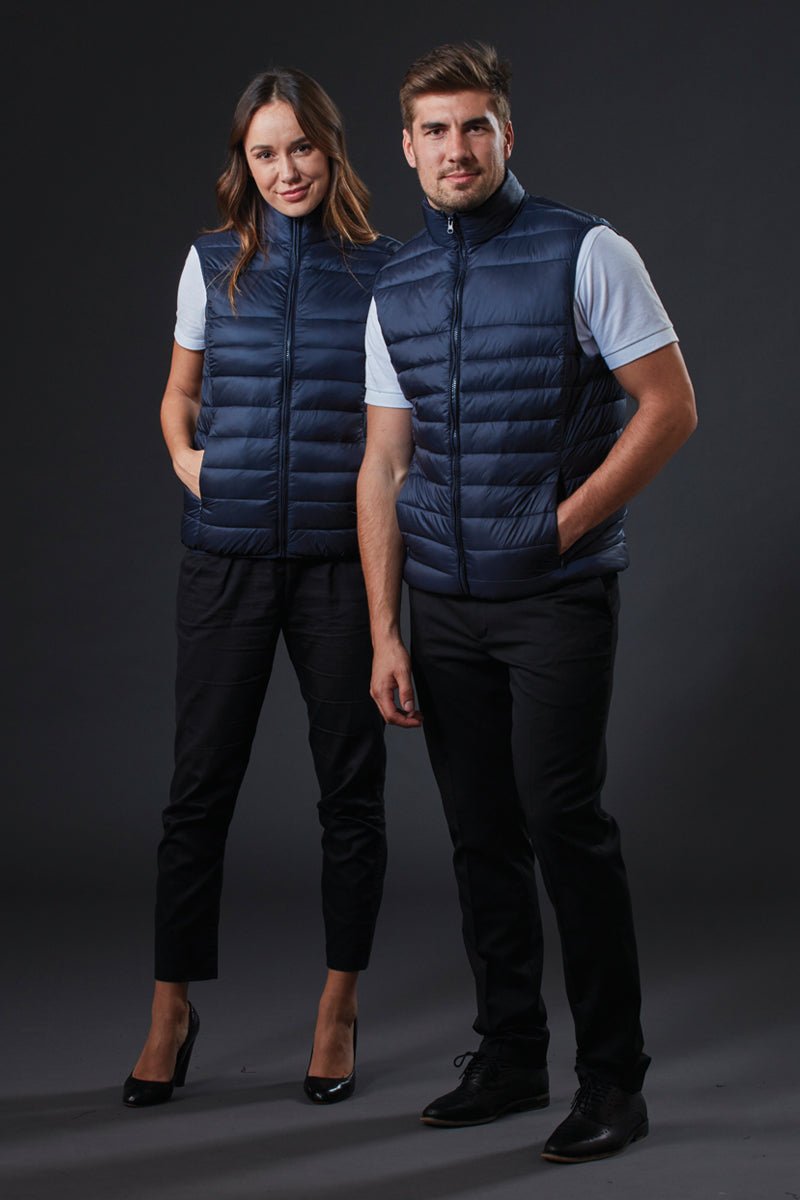 Women's Puffer Vest - kustomteamwear.com