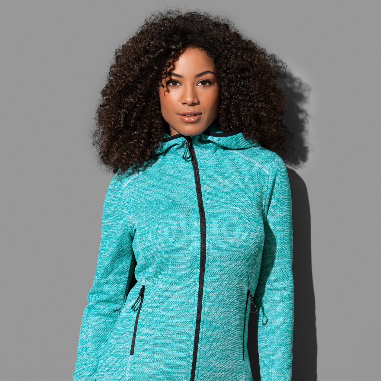 Women's Recycled Fleece Jacket - kustomteamwear.com