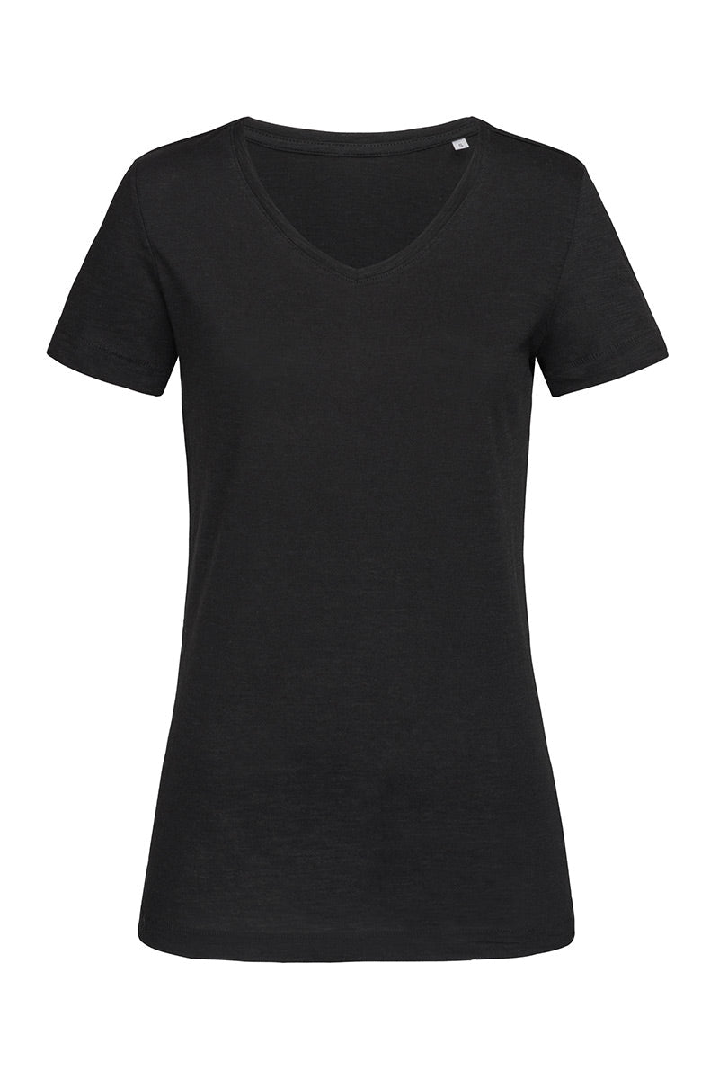 Women's Sharon Slub V-neck